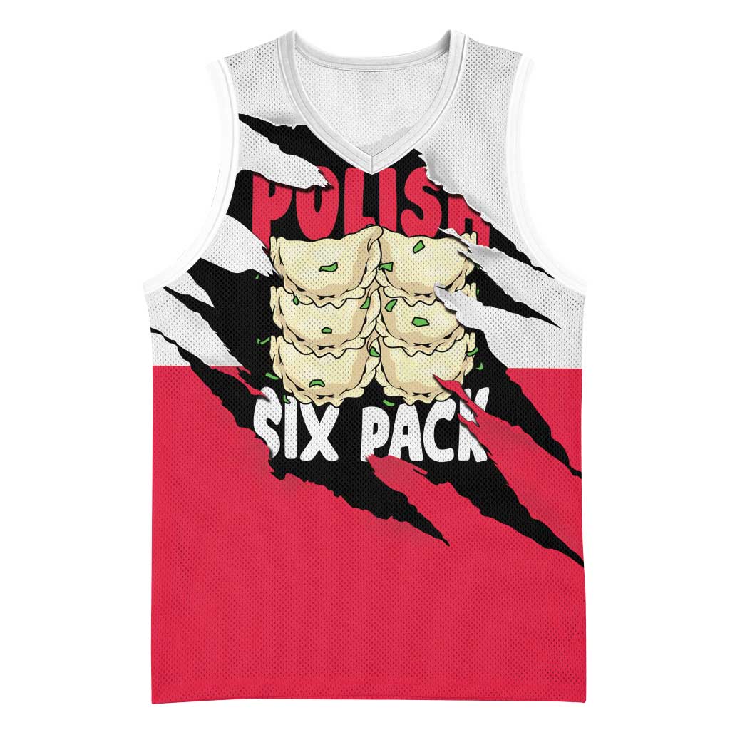 Polish Pierogi Six Pack Basketball Jersey