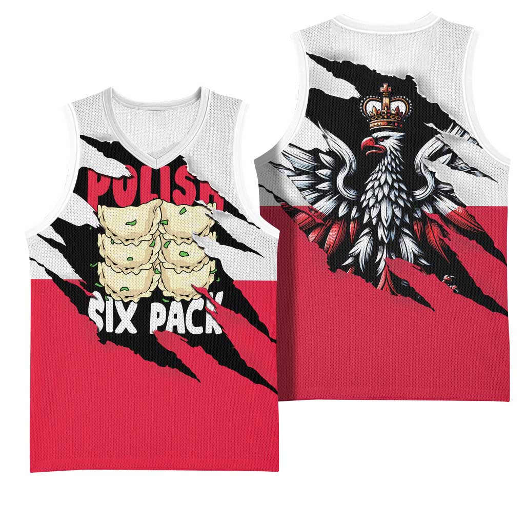 Polish Pierogi Six Pack Basketball Jersey