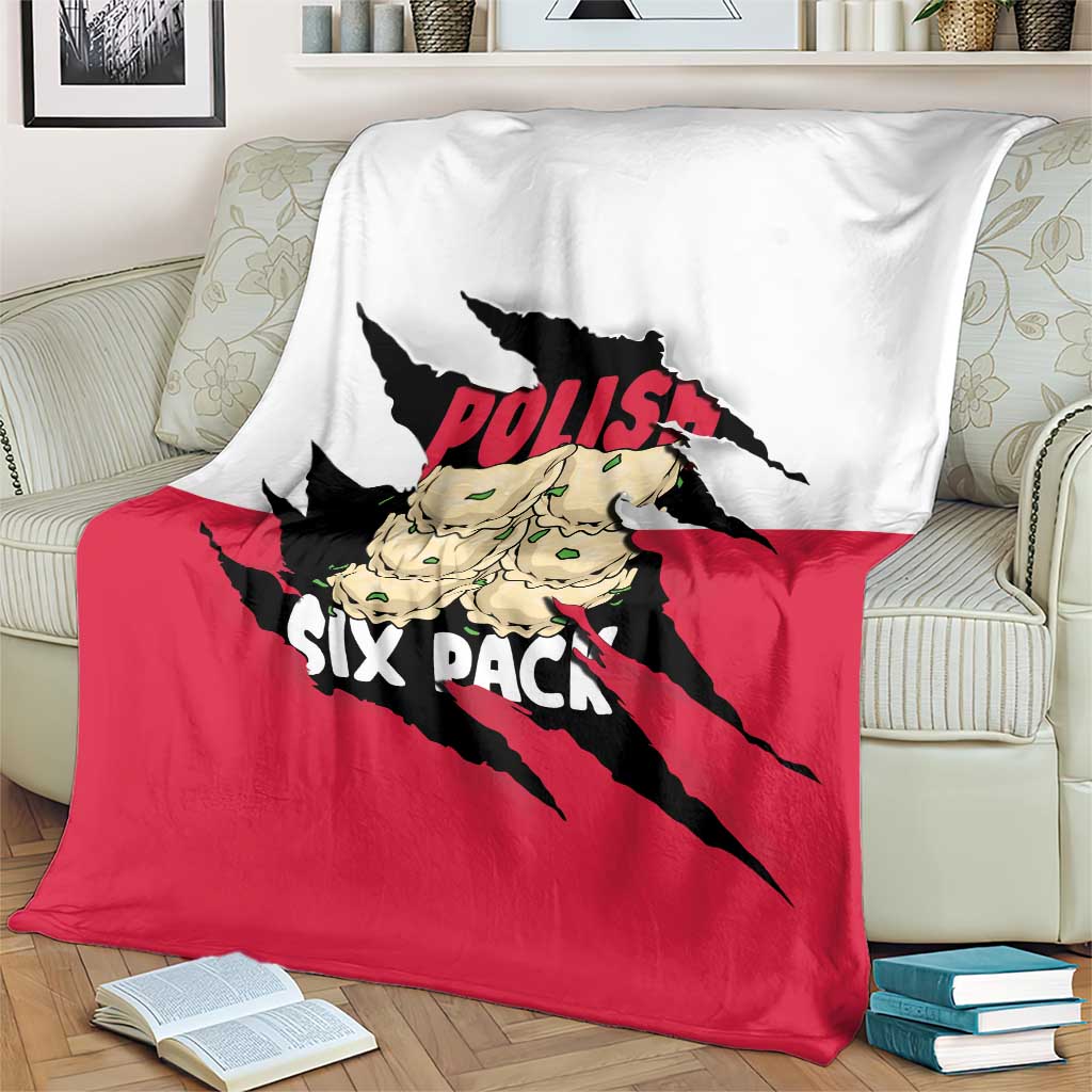 Polish Pierogi Six Pack Blanket