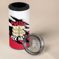 Polish Pierogi Six Pack 4 in 1 Can Cooler Tumbler