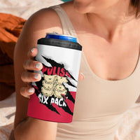 Polish Pierogi Six Pack 4 in 1 Can Cooler Tumbler
