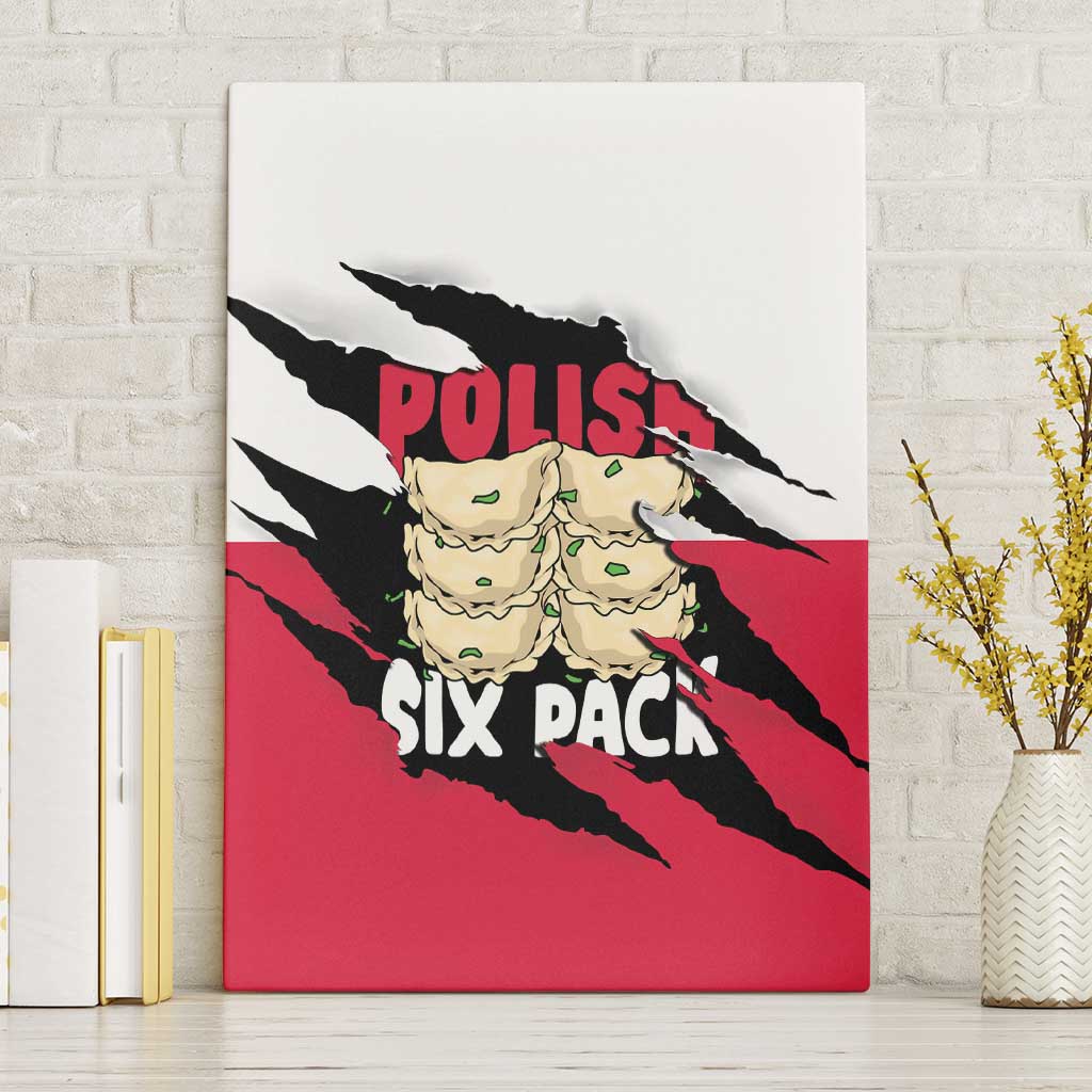 Polish Pierogi Six Pack Canvas Wall Art