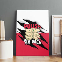 Polish Pierogi Six Pack Canvas Wall Art