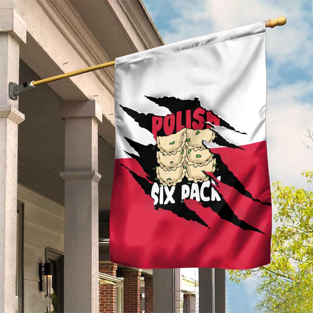 Polish Pierogi Six Pack Garden Flag
