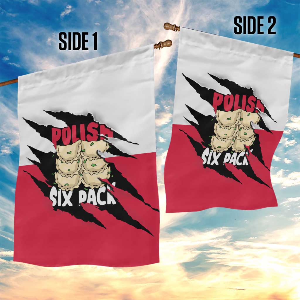 Polish Pierogi Six Pack Garden Flag