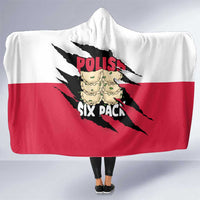 Polish Pierogi Six Pack Hooded Blanket