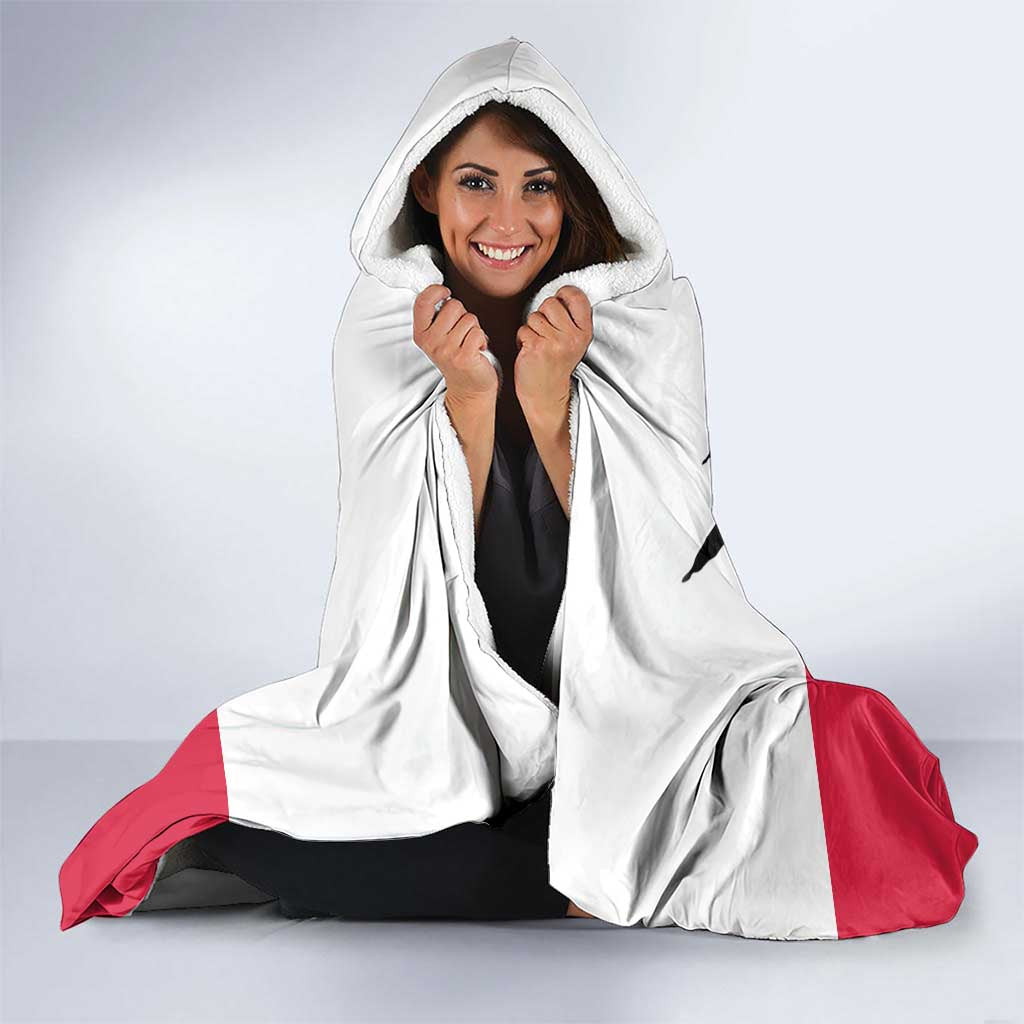 Polish Pierogi Six Pack Hooded Blanket