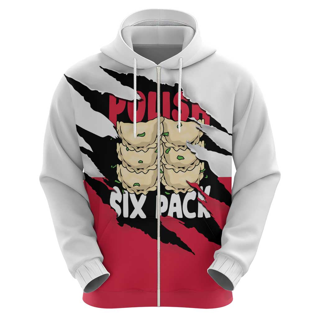 Polish Pierogi Six Pack Hoodie