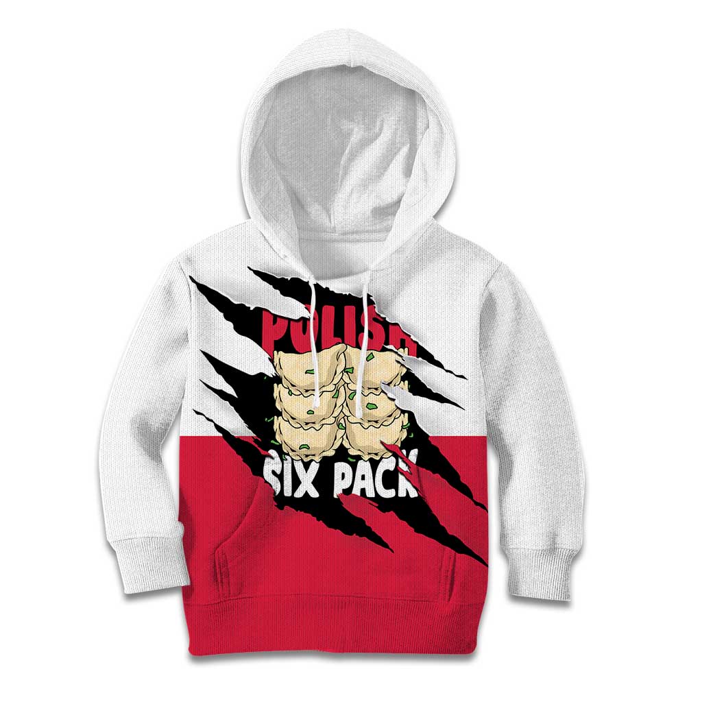 Polish Pierogi Six Pack Kid Hoodie
