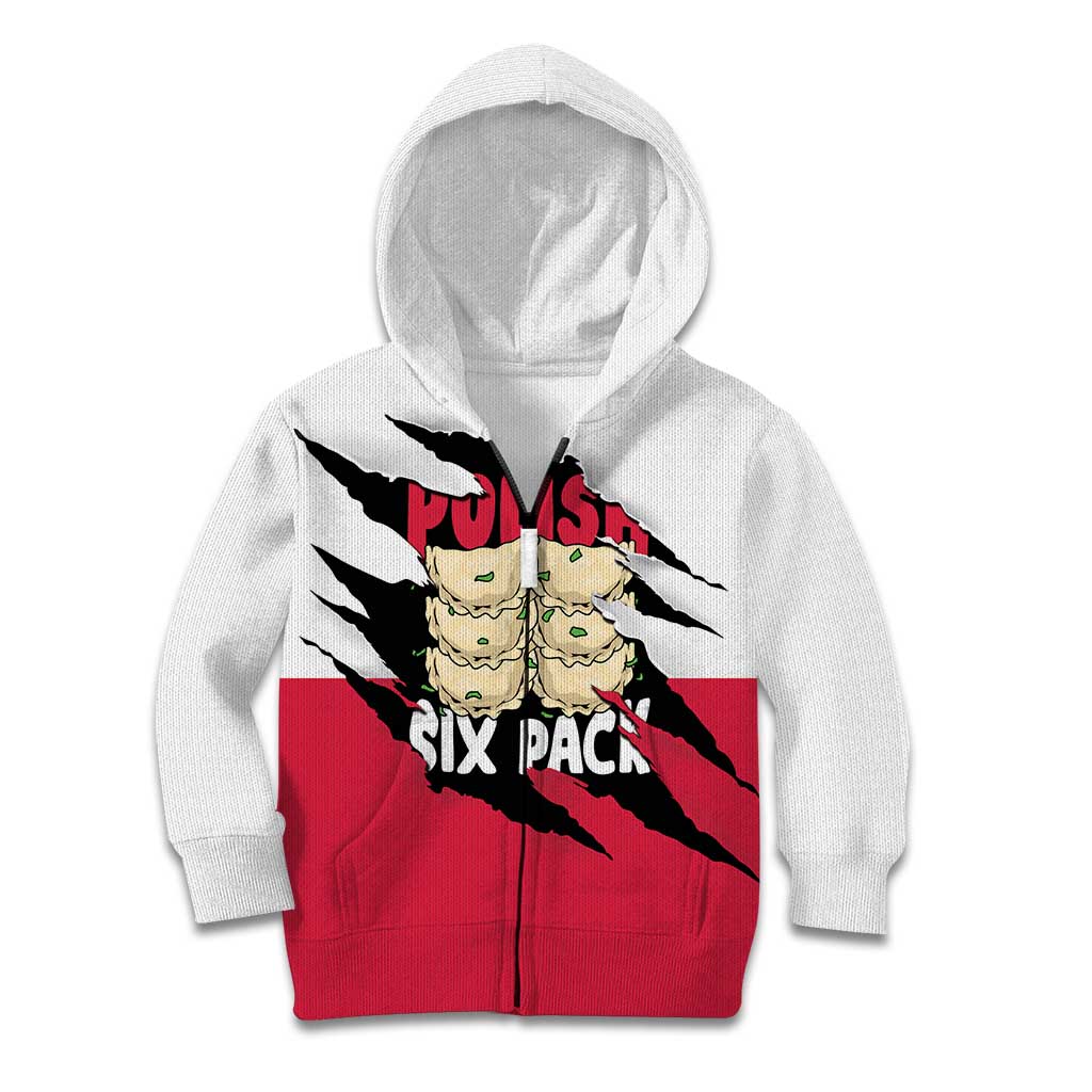 Polish Pierogi Six Pack Kid Hoodie