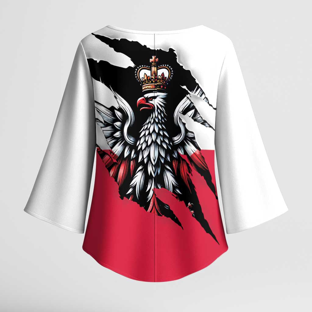 Polish Pierogi Six Pack Kimono Sleeve Blouse