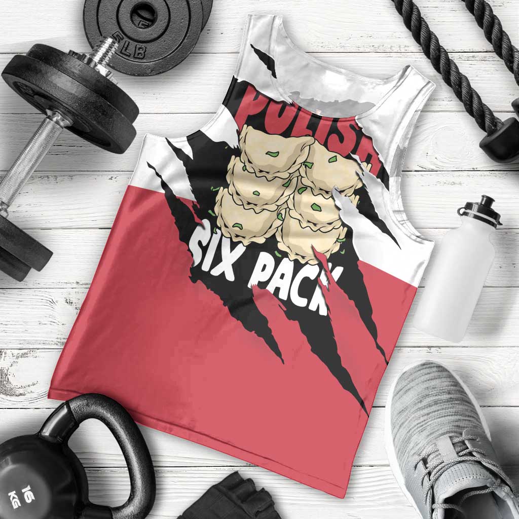 Polish Pierogi Six Pack Men Tank Top