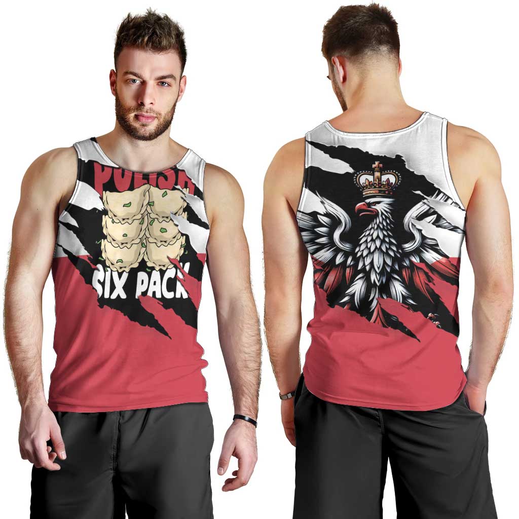 Polish Pierogi Six Pack Men Tank Top