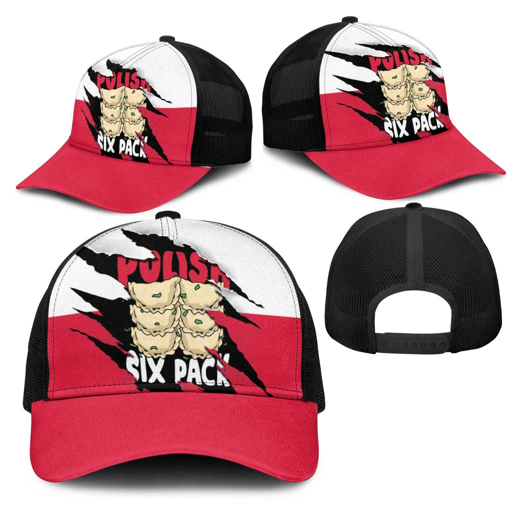 Polish Pierogi Six Pack Mesh Trucker Cap