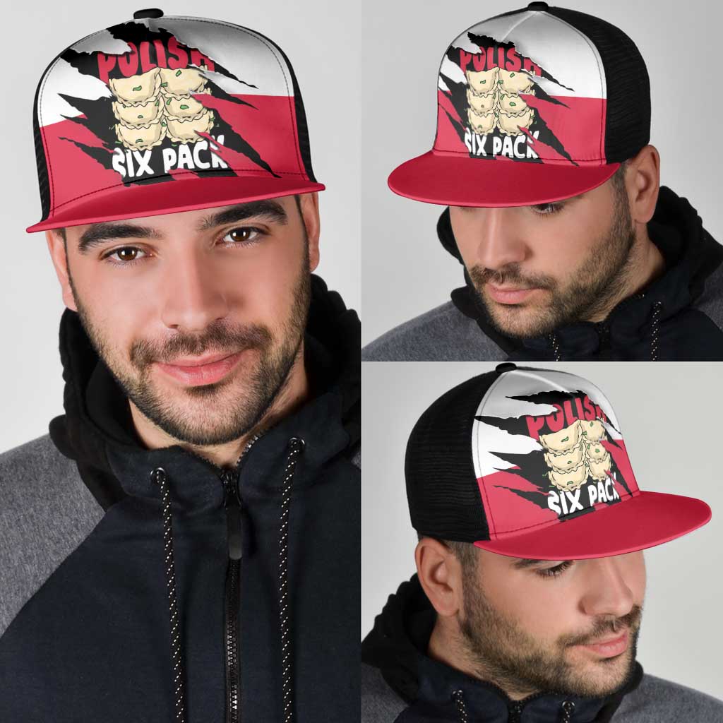 Polish Pierogi Six Pack Mesh Trucker Cap