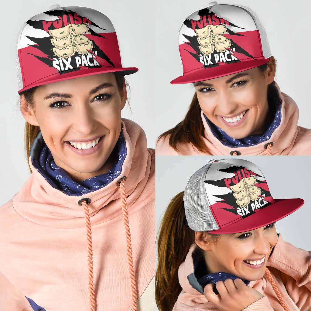 Polish Pierogi Six Pack Mesh Trucker Cap