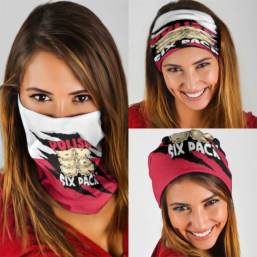 Polish Pierogi Six Pack Neck Gaiter