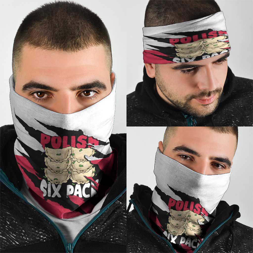 Polish Pierogi Six Pack Neck Gaiter