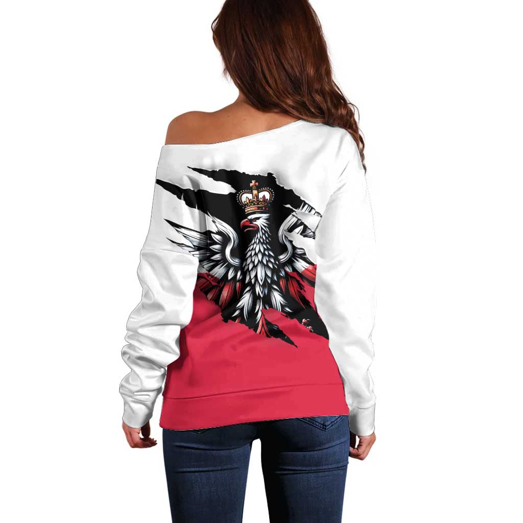 Polish Pierogi Six Pack Off Shoulder Sweater