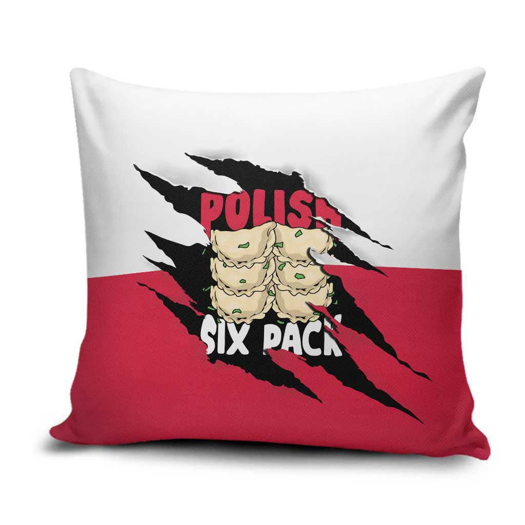 Polish Pierogi Six Pack Pillow Cover