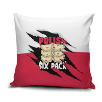 Polish Pierogi Six Pack Pillow Cover