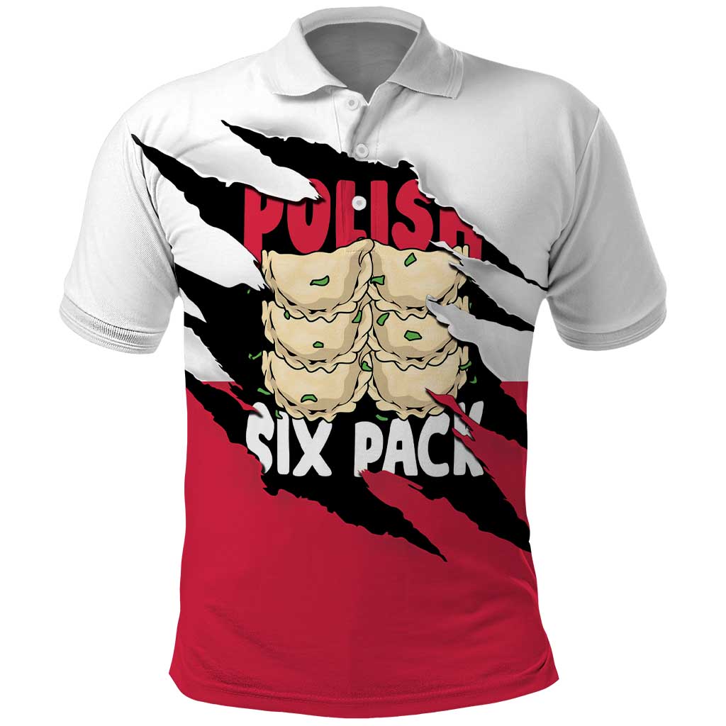 Polish Pierogi Six Pack Polo Shirt