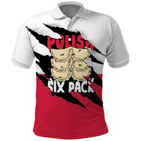Polish Pierogi Six Pack Polo Shirt