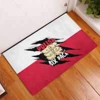 Polish Pierogi Six Pack Rubber Doormat