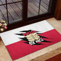 Polish Pierogi Six Pack Rubber Doormat