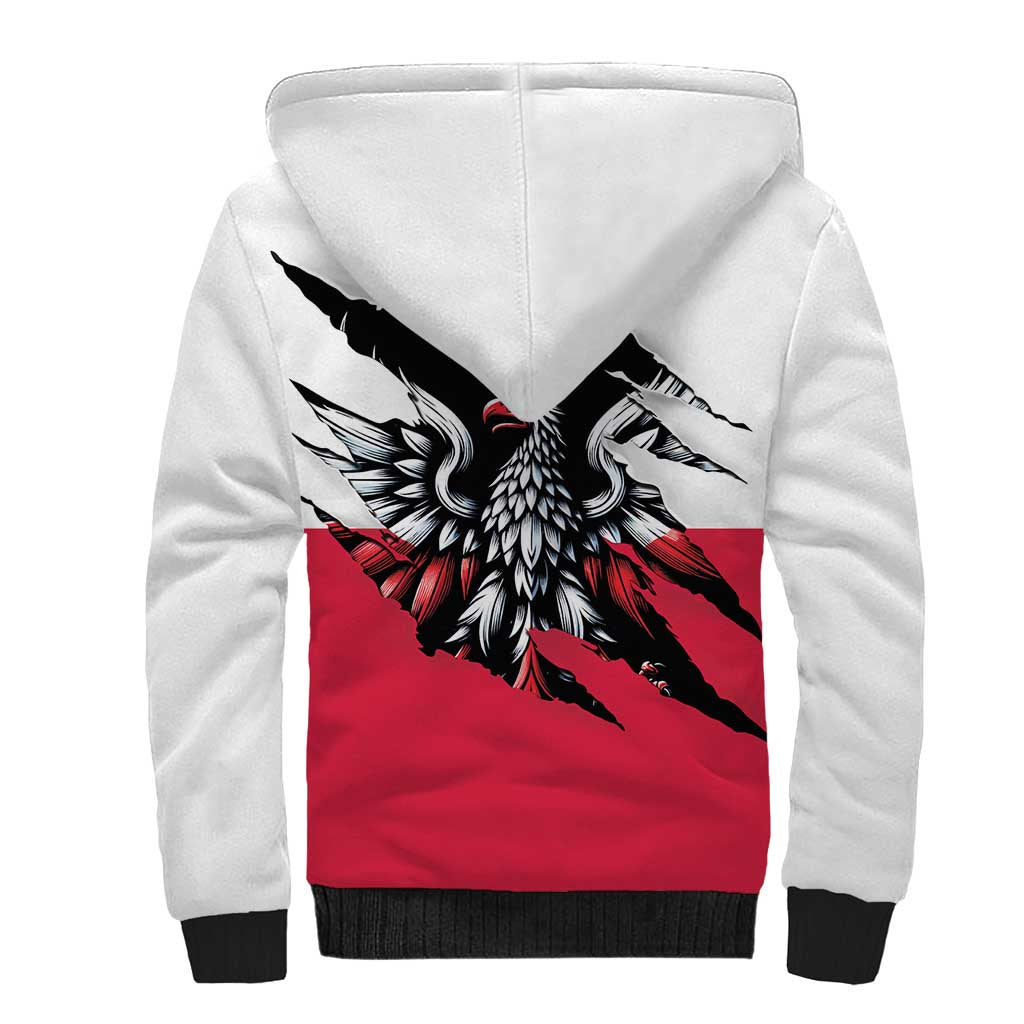 Polish Pierogi Six Pack Sherpa Hoodie