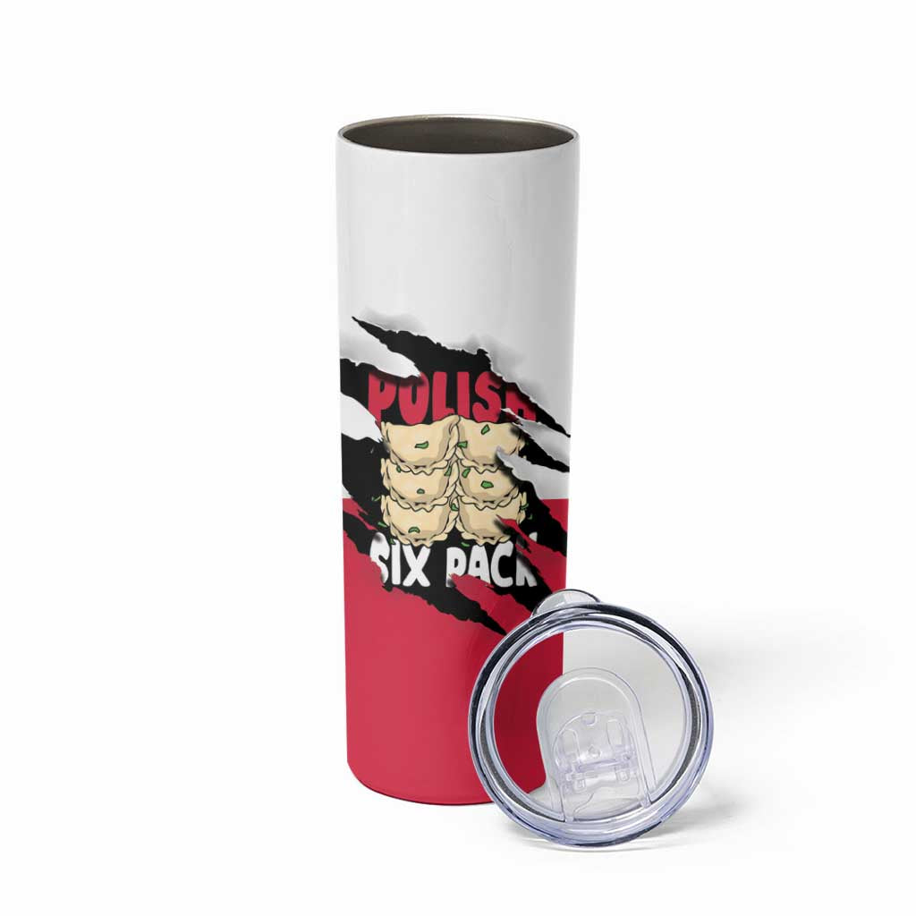Polish Pierogi Six Pack Skinny Tumbler