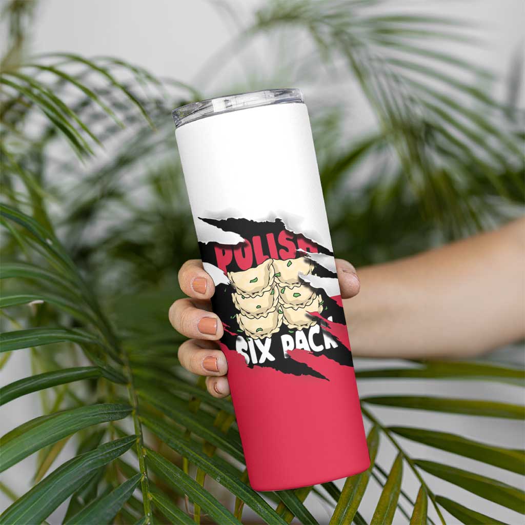 Polish Pierogi Six Pack Skinny Tumbler