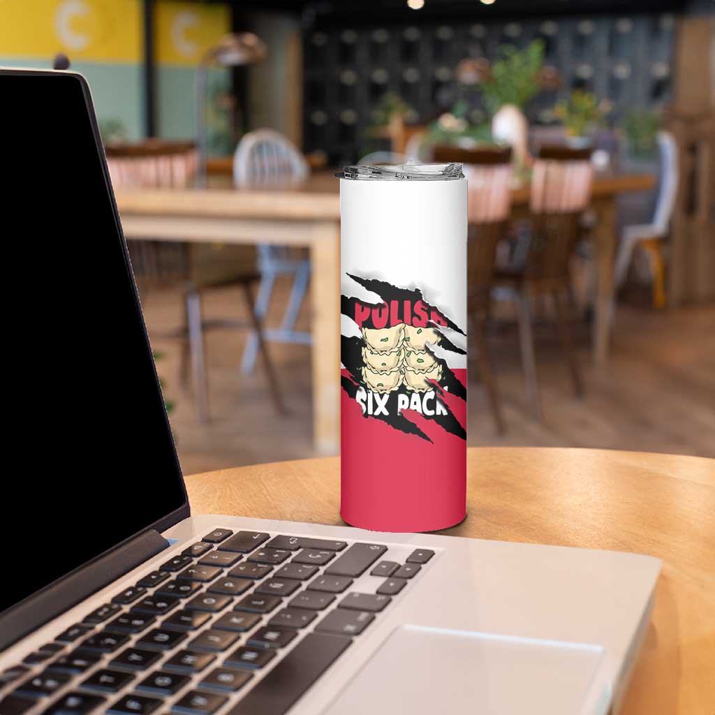 Polish Pierogi Six Pack Skinny Tumbler