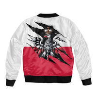 Polish Pierogi Six Pack Sleeve Zip Bomber Jacket