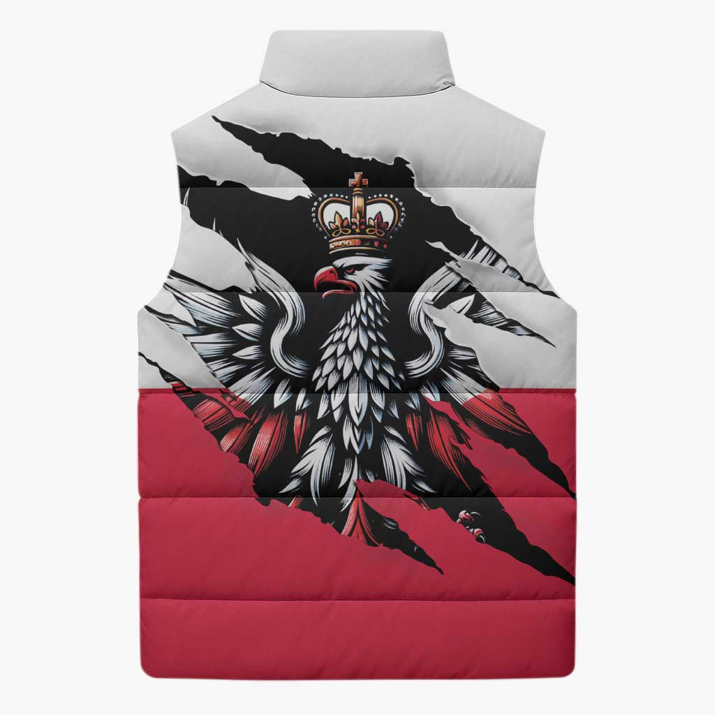 Polish Pierogi Six Pack Sleeveless Puffer Jacket