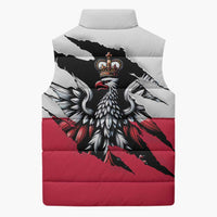 Polish Pierogi Six Pack Sleeveless Puffer Jacket
