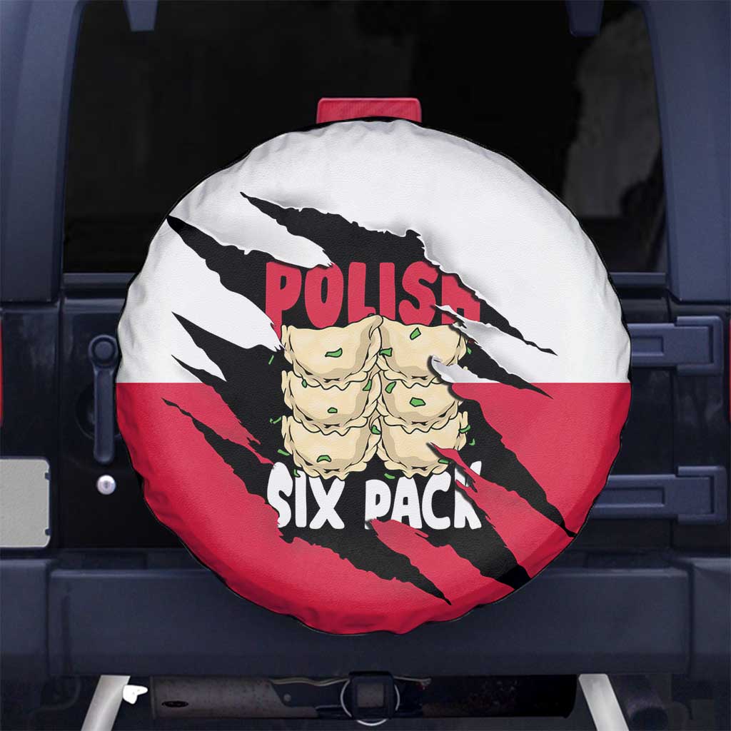 Polish Pierogi Six Pack Spare Tire Cover
