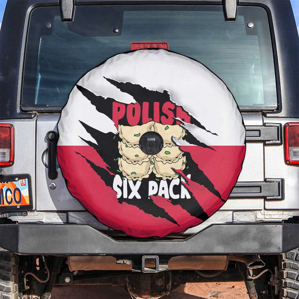 Polish Pierogi Six Pack Spare Tire Cover