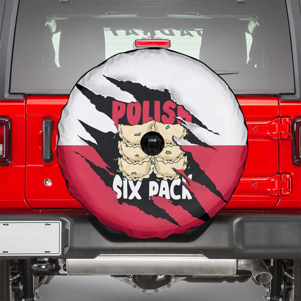 Polish Pierogi Six Pack Spare Tire Cover