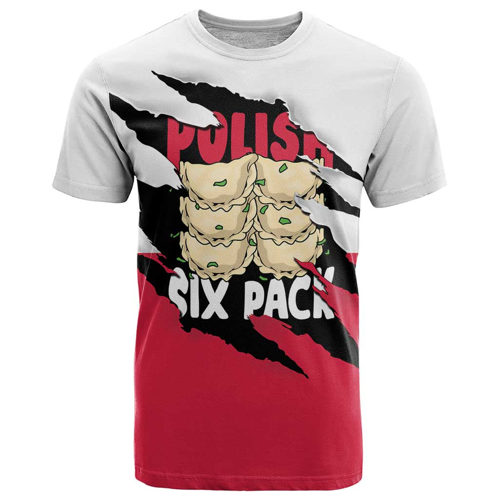 Polish Pierogi Six Pack T Shirt