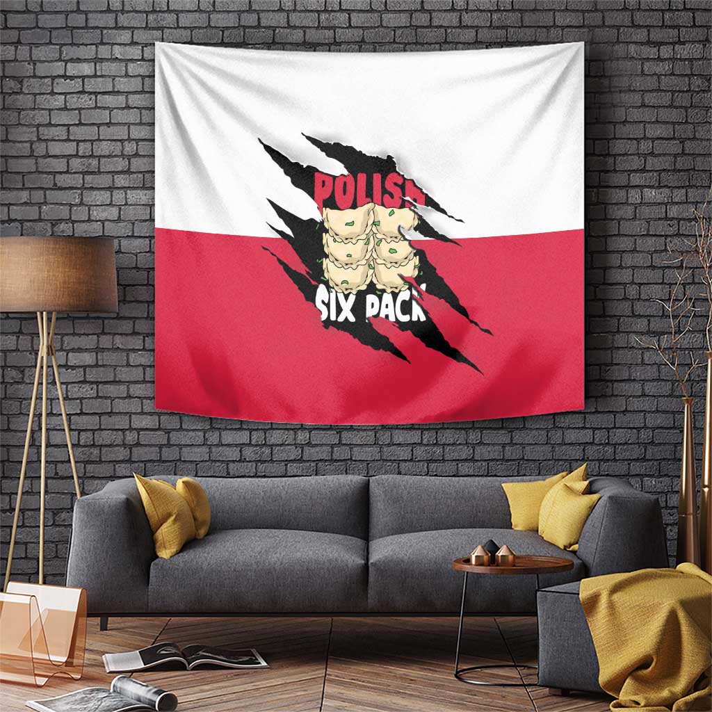 Polish Pierogi Six Pack Tapestry