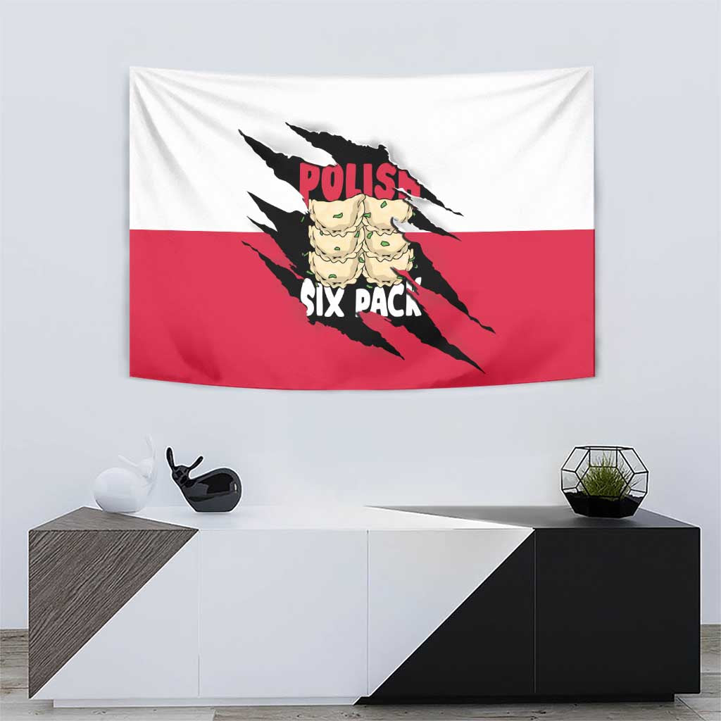 Polish Pierogi Six Pack Tapestry