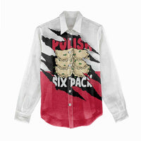 Polish Pierogi Six Pack Women Casual Shirt