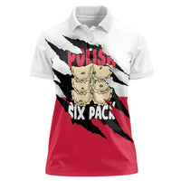 Polish Pierogi Six Pack Women Polo Shirt