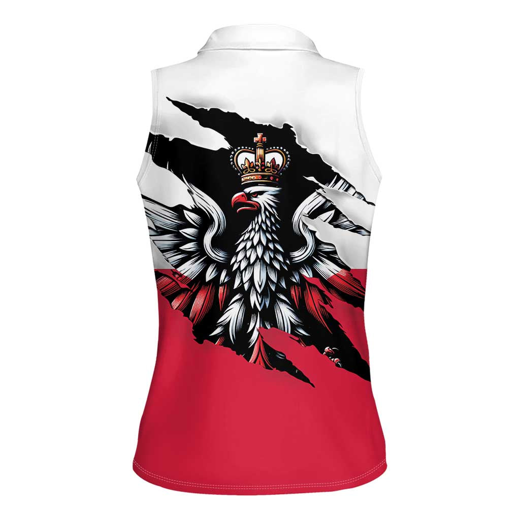 Polish Pierogi Six Pack Women Sleeveless Polo Shirt