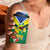 Brazil Canarinho Football Custom 4 in 1 Can Cooler Tumbler Bora Brasil! Go Brazil!