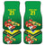 Brazil Canarinho Football Custom Car Mats Bora Brasil! Go Brazil!