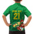 Brazil Canarinho Football Custom Family Matching Short Sleeve Bodycon Dress and Hawaiian Shirt Bora Brasil! Go Brazil!