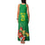 Brazil Canarinho Football Custom Family Matching Tank Maxi Dress and Hawaiian Shirt Bora Brasil! Go Brazil!