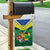 Brazil Canarinho Football Custom Garden Flag Bora Brasil! Go Brazil!